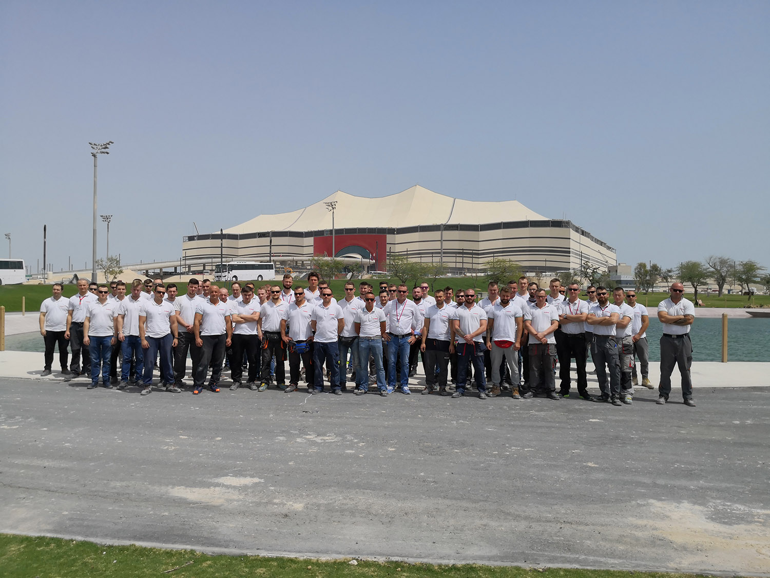 Stadium Al Bayt in Al Kohr, Qatar