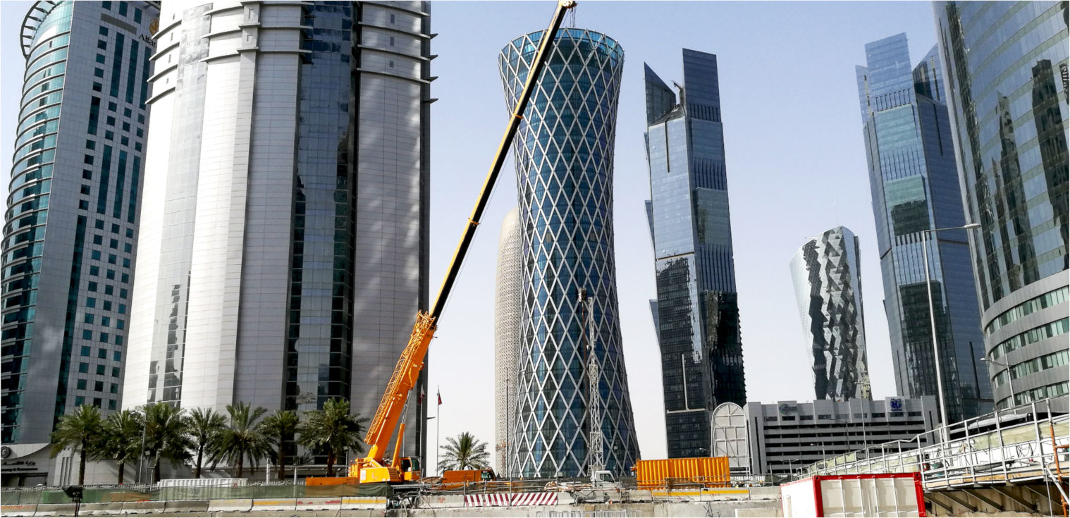 <p>Red Line Metro Station, Doha Katar</p>
